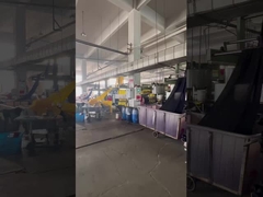 Quá trình quay phim tại chỗ của quá trình sản xuất của nhà máy dệt của Jiarui Textile Company